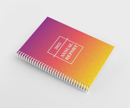 White Spiral Binding