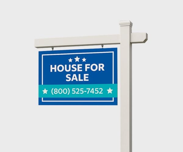 Real Estate Sign Post Printing